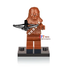 50pcs starwars superhero Chewbacca building blocks bricks friends for girl boy kids children font b toys