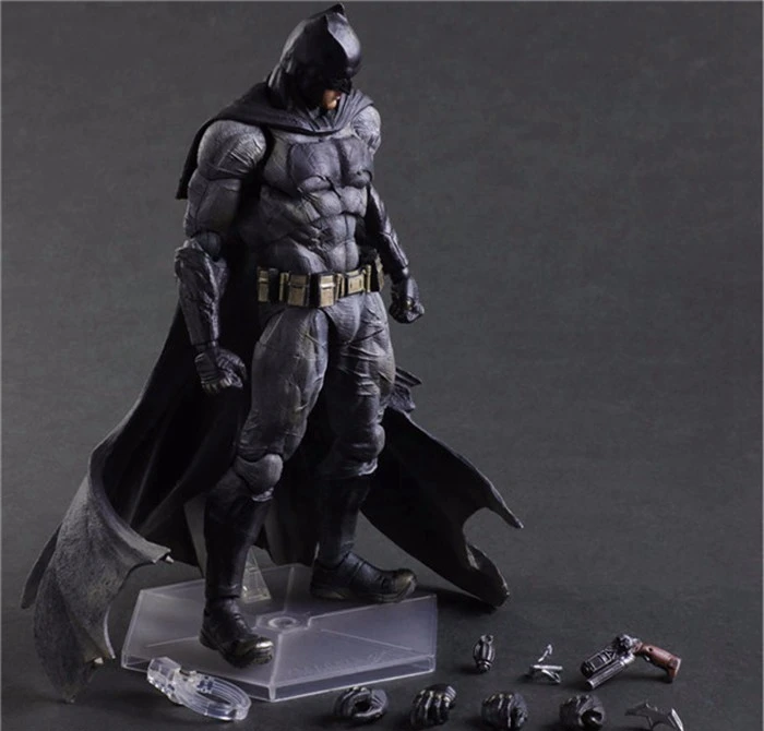 

Play Arts Batman Figures Kai Dawn of Justice Arkham Knight PVC Toys Model 11" 26cm