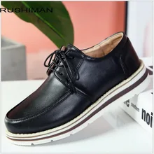 Весна и осень женская нейтральный без шнуровки на мягкой подошве; обувь с Женские повседневные туфли женские нескользящие тапочки из натуральной кожи белые туфли