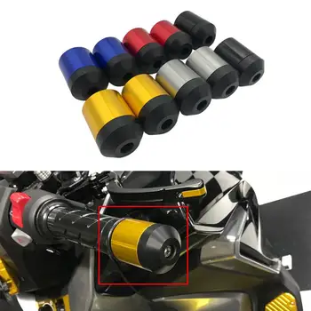 

Motorcycle Stainless Steel Handlebar Grips Bar Ends Cap Slider For KAWASAKI ER6F NINJA400 ZX6R ZX10R NINJA 250 300 400 650 1000