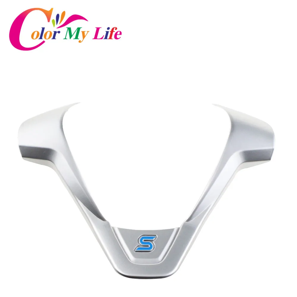 Цвет My Life ABS отделка рулевого колеса для Ford Ecosport 2013 2016 New Fiesta 2012 автомобильные