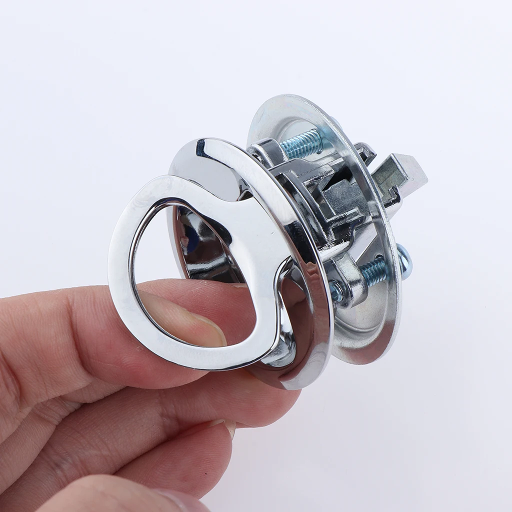 316 Marine Grade Stainless Steel Round Hatch Flush Boat Hatch Lift Ring 45mm