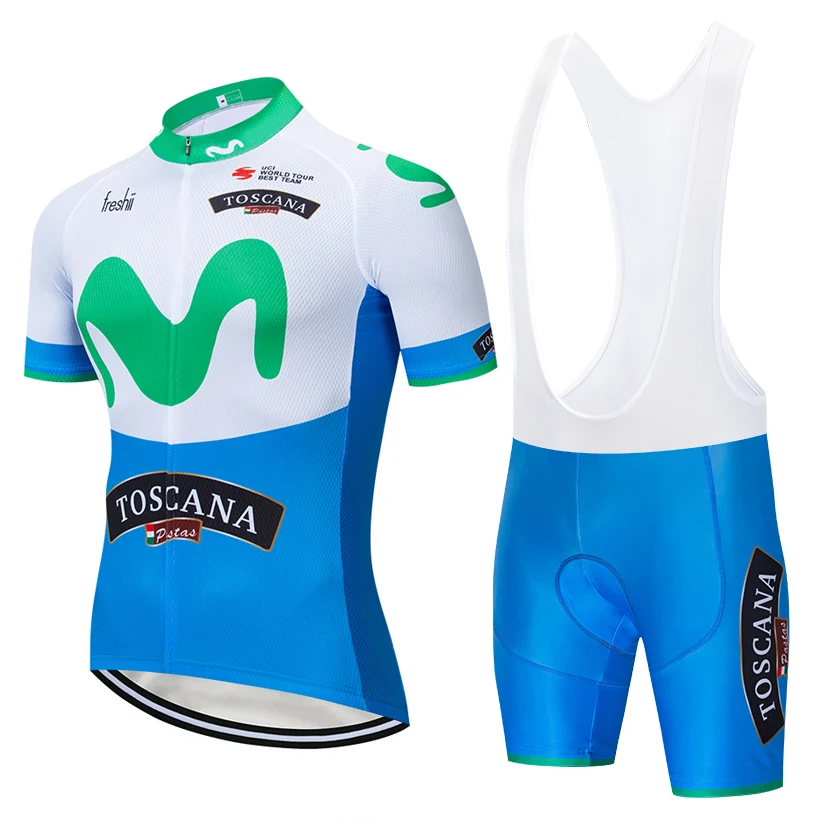 Команда Красочный MOVISTAR Велоспорт Джерси 20D велосипед шорты костюм Ropa Ciclismo мужские летние быстросохнущие pro велосипедный майон