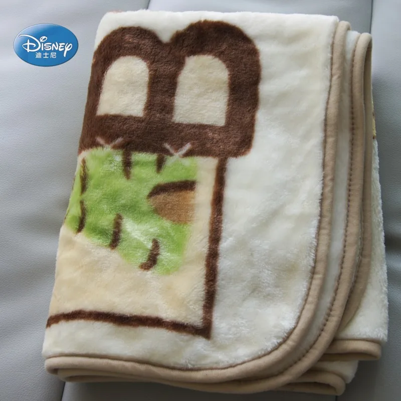 Disney Baby Микки Минни Маус Raschel плюшевый теплый плед бросок 80x120 см для маленьких мальчиков и девочек на кровать/диван/Самолет/кроватка