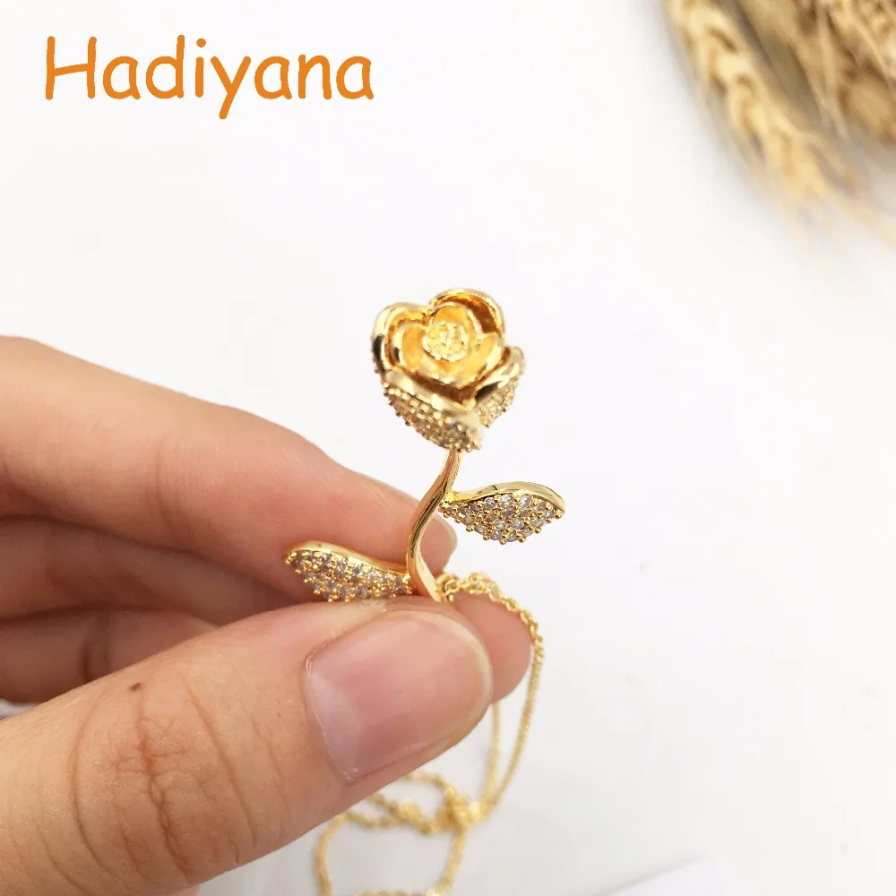 Ожерелье с натуральными розами и фианитами XL089|brand jewelry|designer jewelryjewelry brand |