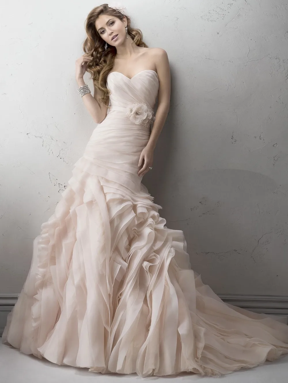 Popular Blush Pink Wedding Dresses-Buy Cheap Blush Pink Wedding Dresses