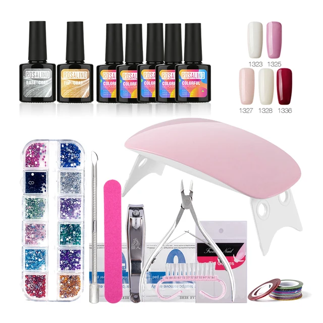 Rosalind Nail Gel Soak Off Polish Top Base Coat Nails Rosalind Nail Gel Soak Off Polish Top Base Coat Nails Kit