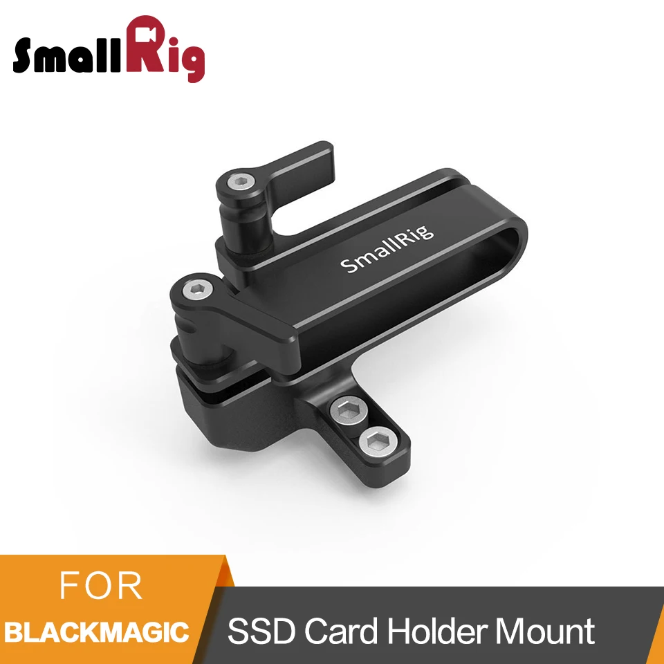 SmallRig крепление для samsung T5 SSD держатель для карт Совместимость с SmallRig Cage для BMPCC 4K 6K 2203-2245