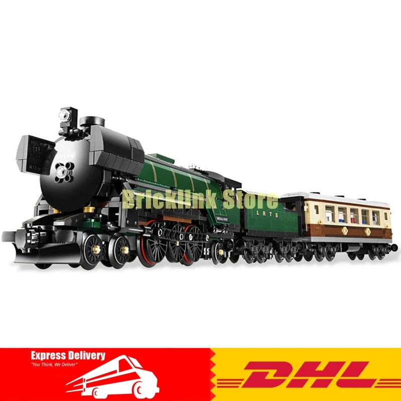 

In-Stock LEPIN 21005 1085Pcs Technic Series Emerald Night Train Model Building Kits Block Bricks Children Toys 10194