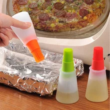 1 шт. силиконовая кисть для жидкого масла для барбекю Масло Хлеб кисточка для выпечки силиконовая масляная щетка бутылка для выпечки Кухня тоже