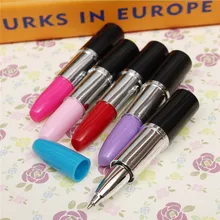 1000 шт. Новинка Канцтовары, шариковая ручка, ручка масштабируемый моделирование ручки в виде губной помады канцелярский школьный офисный Шариковая ручка для письма