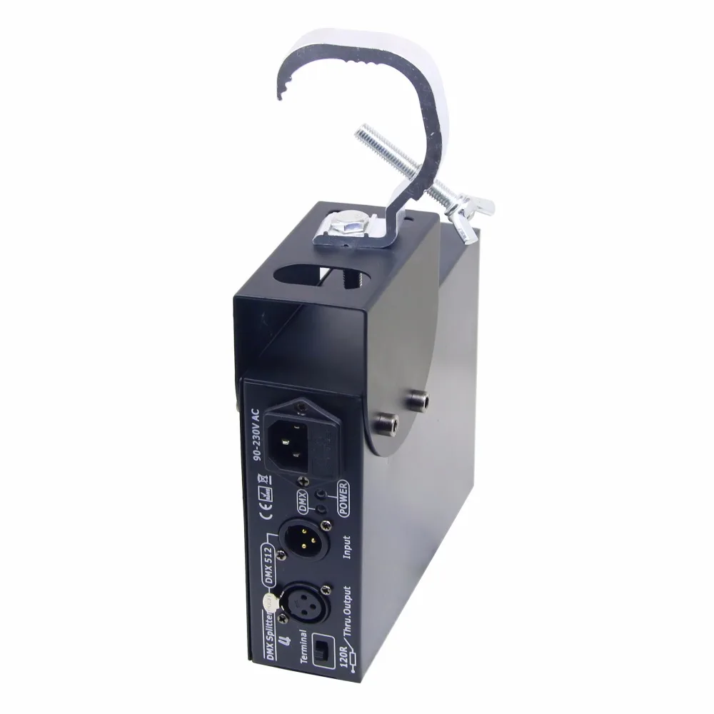 Сплиттер DMX 4 канальный Оптический изолированный контроллер DMX512 распределитель