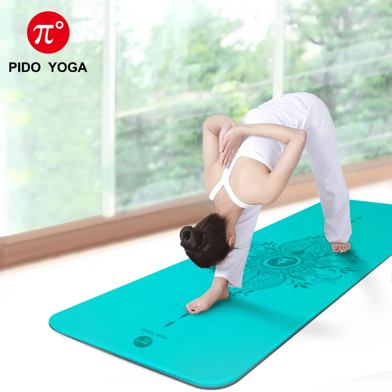 PIDO YOGA Double color 183*61*0.6cm yoga mat with body line Thick Hot Yoga Pilates Mats Gymnastics Balance Pad PIDO YOGA Double color 183*61*0.6cm yoga mat with body line Thick Hot Yoga Pilates Mats Gymnastics Balance Pad