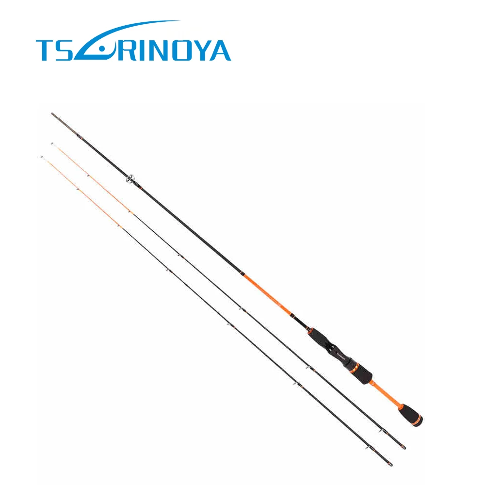 

Tsurinoya Joy Together 2017 NEWEST Soft Area Trout Spinning Fishing Rod 1.8m UL/L Two Tips Carbon Rod Fishing Tackle