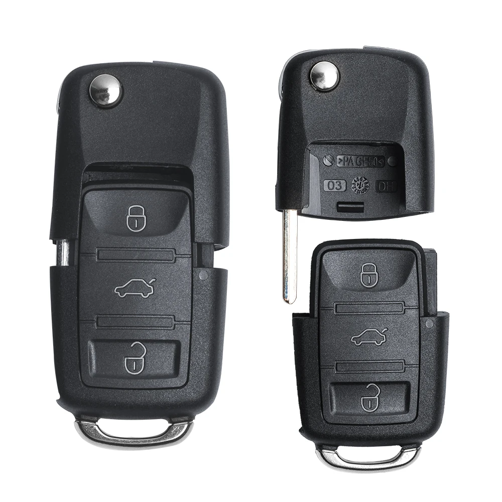 Дистанционный брелок без ключа 434 МГц ID48 3 кнопки для VW Caddy Eos Golf Jetta Sirocco Tiguan Skoda Octavia