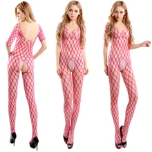 Sexy Lingerie hot Bodysuit Sexy Costumes Intimates Women Bodystocking open crotch sex products erotic lingerie Chemises qq166