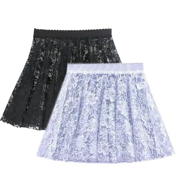 

Chiffon Skirts Child School Student Ballet Dance Wear Lace Dancing Skirt for Girls Stage Perform Dress