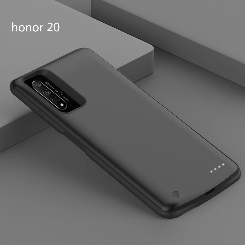 Для huawei Honor 20, чехол для зарядного устройства, 6500 мА/ч, внешний, портативный, тонкий, зарядное устройство, чехол для Honor 20 Pro, чехол для аккумулятора - Цвет: Цвет: желтый