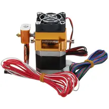 3D Головка Принтера MK8 Экструдер j-глава Hotend Насадка 0.4 мм Корма Входе Диаметр 1.75 Нити Дополнительные Сопла + 1 м кабеля двигателя