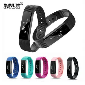 

RGLM ID115 Smart Watch Men Women Smart Wristbands Fitness Tracker Smart Bracelet Pedometer Smart band Waterproof Sleep Monitor