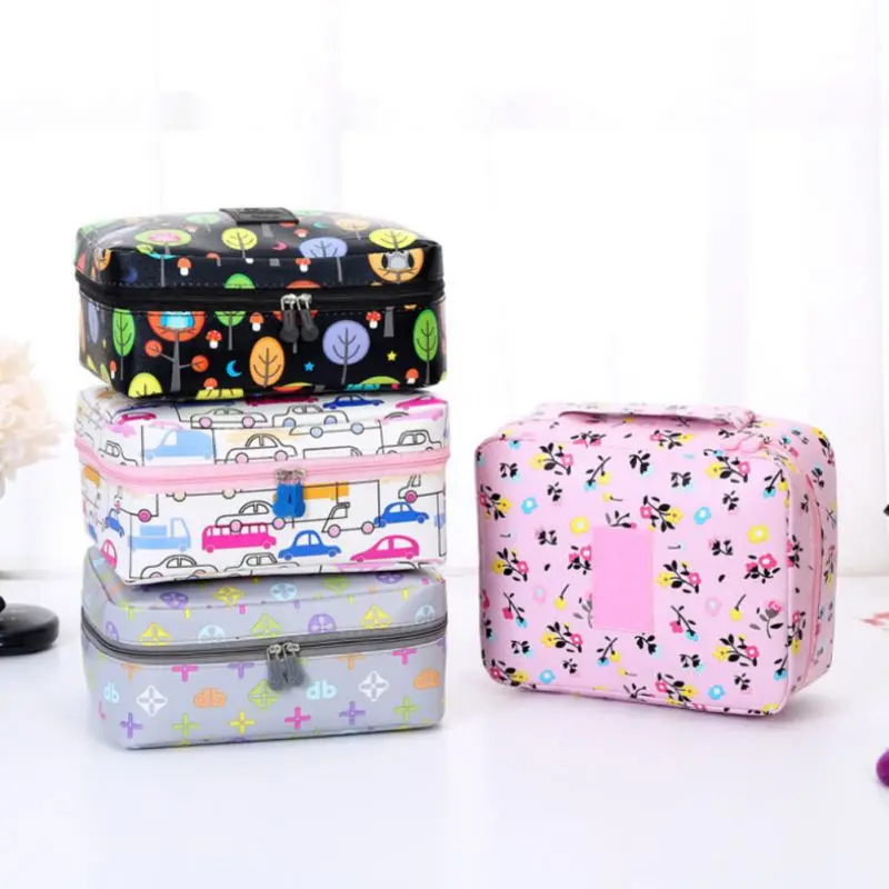 Cosmetic Bags for Women Waterproof Print Wash Bags Ladies Designer Make