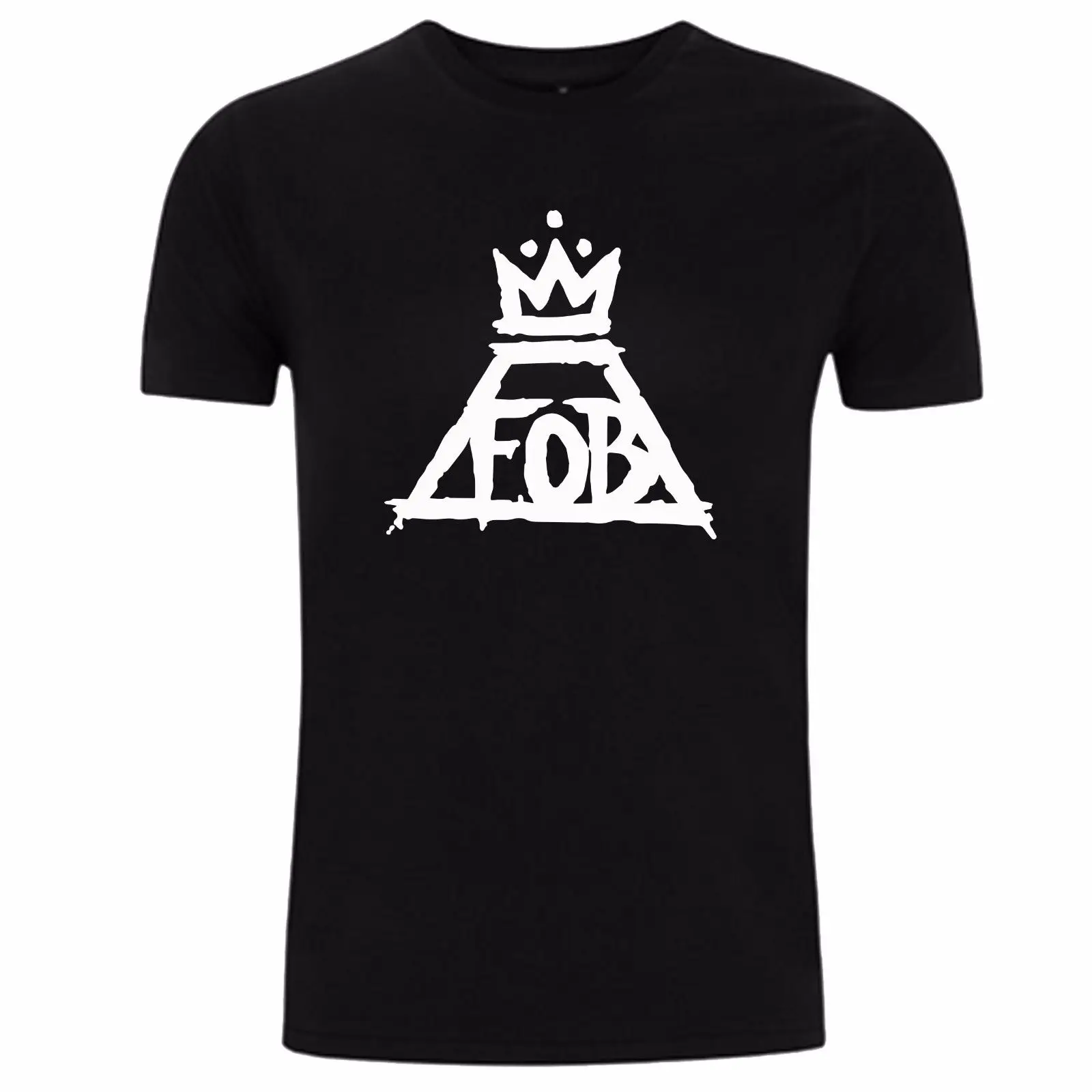 

FALL OUT BOY T-SHIRT FOB TOP - ROCK N ROLL MY CHEMICAL ROMANCE 100% COTTON 2019 fashion t shirt, 100% cotton tee shirt