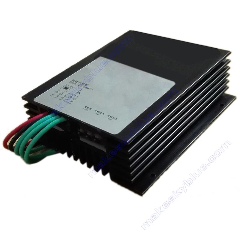 

Makeskyblue Wind Charge Charging Controller for 2000W AC Wind Turbine Generator only 96V Batteries with LED Display Easy Install