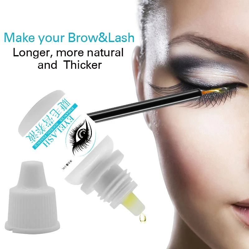 

7 Days Eyelash Enhancer Nature Eyelash Growth Serum Longer Fuller Thicker Eyelashes Eyebrows Enhancer Eyelash Lifting TSLM1