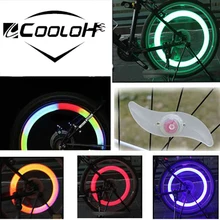 

WHOLESALE Lot Cycling Led Bike Light Wheel Spoke LED Luminous Lamp Sport Outdoor Bicycle light tire valve caps spokes light