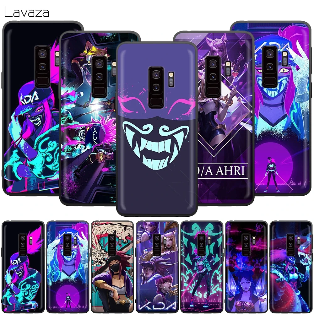 

Lavaza League of Legends KDA Case for Samsung Galaxy S10 S9 S8 S7 S6 Plus Note 9 8 M30 M20 M10 Edge