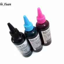 100 мл 4 шт. ультрафиолетовая краска на основе красителя для hp 3520 4610 4620 5460 5468 5510 5515 6000 6100 6500 6510 6600 6700 7000 7100 7300 7500 7510 чернилами