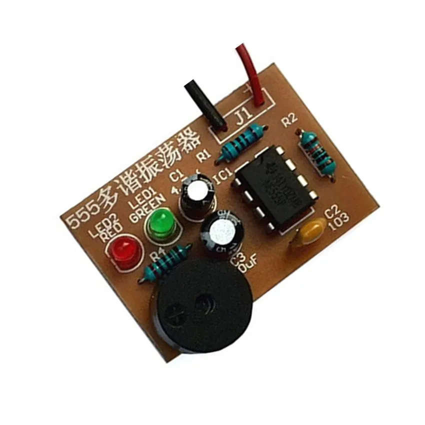 555-Multivibrator-kit-NE555-astable-circuit-Double-flash-light-kit-diy-Training-the-parts (1)