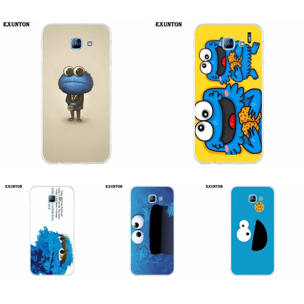 

Cookie Monsters Soft TPU Cell Phone Case For Galaxy Alpha Core Note 2 3 4 S2 A10 A20 A20E A30 A40 A50 A60 A70 M10 M20 M30