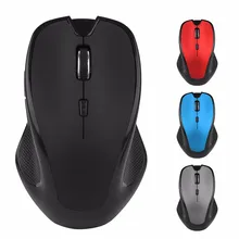 Беспроводная мышь 2400 точек/дюйм USB приемник нано оптическая компьютерная игровая мышь 2,4 ГГц эргономичные мыши для ноутбука ПК мышь геймера sem fio