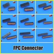 JCD fpc-коннектор для подключения ЖК-дисплея к FH26 серии 0,3 шаг 13/21/25/31/35/39/41/45/51/61 контактный