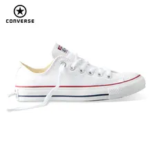 Original new Converse all star canvas shoes men’s women unisex sneakers classic Skateboarding Shoes white color free shipping
