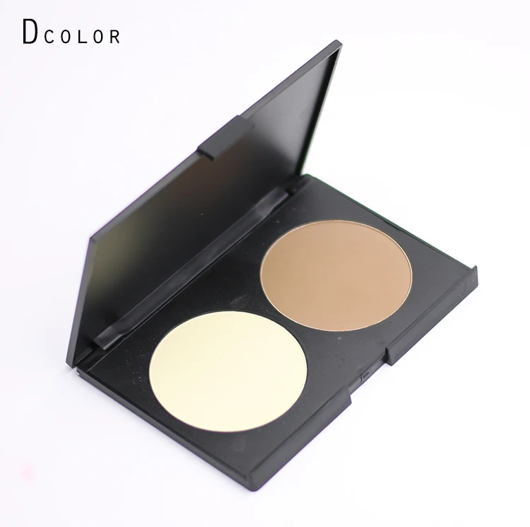 2016 Bronzer &highlighter powder palette 2 color concealer ...