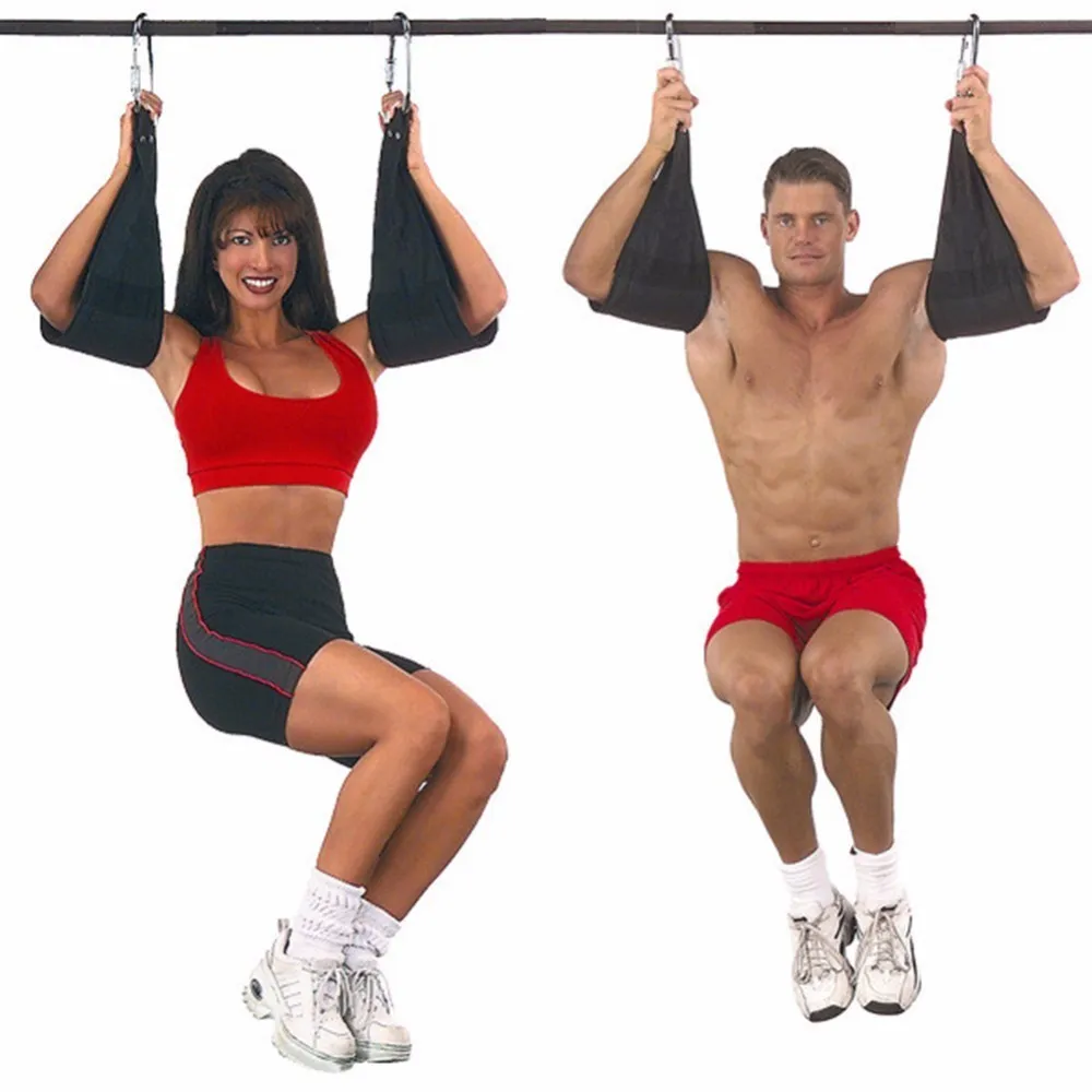 Домашний фитнес AB Sling ремни брюшной подвесной ремень подбородок сидящий бар Pullup тяжелый тренировочный ремень для мышц Crossfit