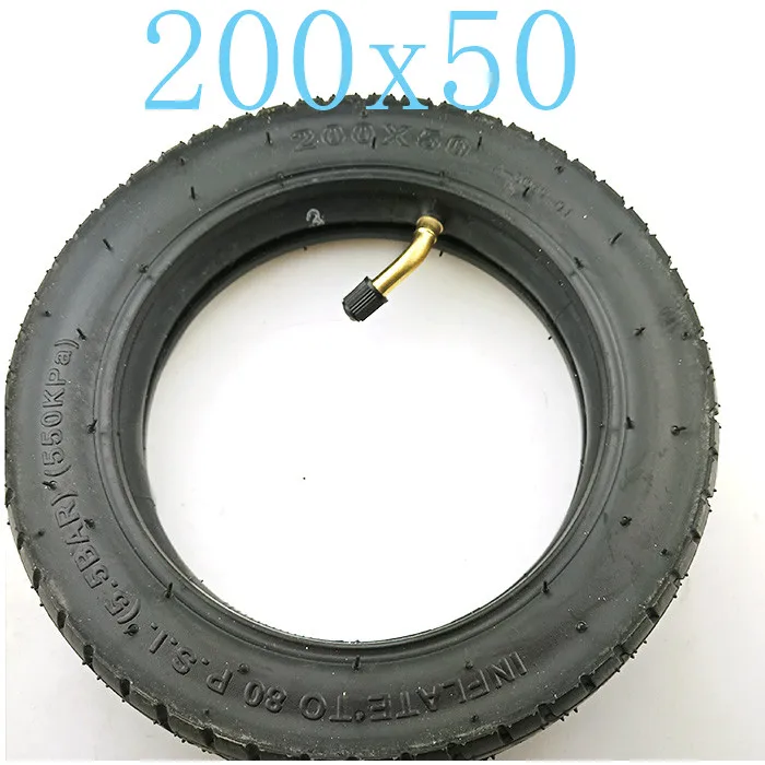 Free Shipping Good Quality Size 200x50 Explosion-proof Electric Bike Scooter Tyres for 8 Inch Motorcycle Tire Gas Scooter Tyre