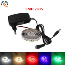 50cm 1m 2m 3m 5m Super bright LED strip smd2835 12v dc red warm white blue green led light lamp Flexible lamp belt