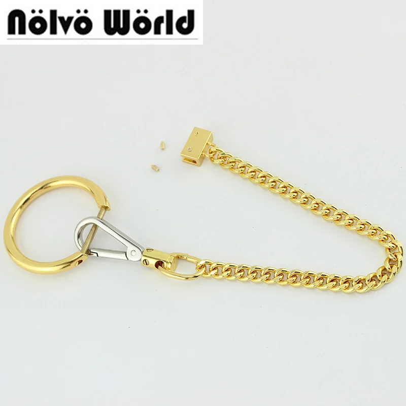 1 set Yellow Gold Silver color Mixed chain hook for luxury bags purse DIY making,High Quality ...