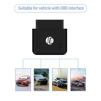 

Mini OBD II Car GPS Tracker Realtime Truck Tracking Device GSM GPRS Mini Device for Car Tracking Locator For Bmw E46 E90 Ford