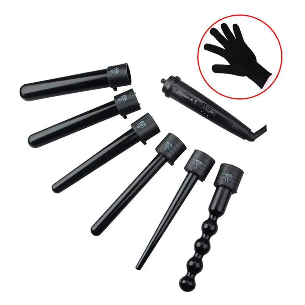 

Electric Hair Curler Roller Curling Wand Ceramic Styling Tools Professional Hair Curling Iron Hair Waver Pear Flower Cone