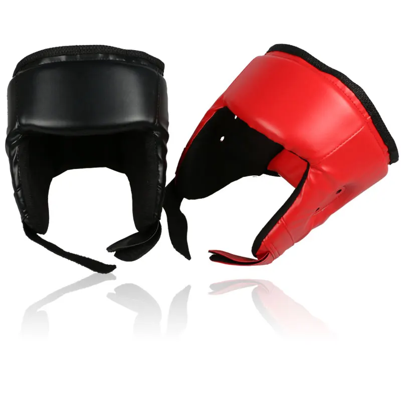 Fighting Helmet professional Sanda Helmet kick Boxing Karate head guards in Shin Guard from