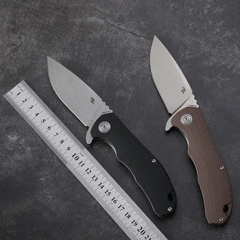 

CH original outdoor knife D2 steel ball bearing tumbling pocket knife G10 handle camping tactical hunting folding EDC tool 3504