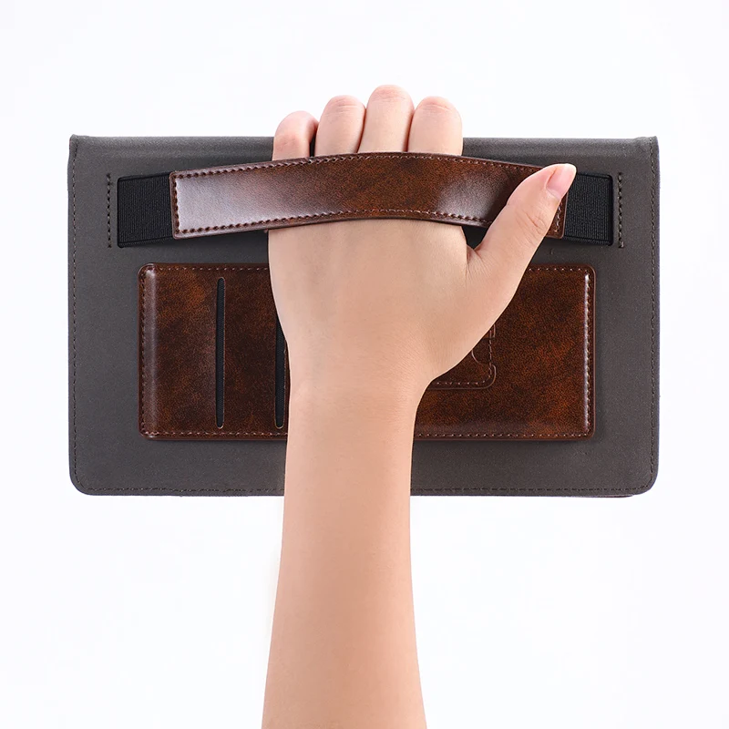 Luxury Holster Flip PU Leather Case For Huawei MediaPad M5 8.4 10.8 T3 10 Honor Play Pad 2 9.6 Cove