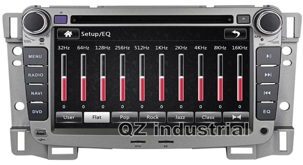 Excellent QZ industrial 2din 7 Inch Windows Ce car dvd player For Chevrolet Sail 2004-2012 With 3G GPS Navi map Radio RDS mirror link SWC 5
