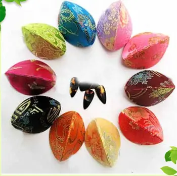 

Wholesale 20PCS CUTE CHINESE HANDMADE CLASSIC Open mouth smile Jewelry Silk Boxes