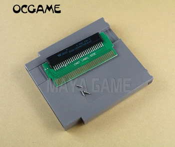 

OCGAME For FC 60 Pin to NES 72 Pin FC NES CART LABEL SIDE Adapter Converter PCBA With shell case Screws and Screwdriver 15pcs