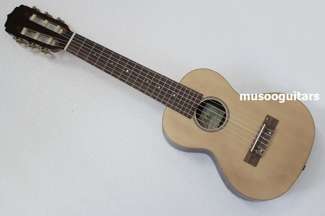 New 28'' Guitalele 6 String Ukulele with Mini Travel
